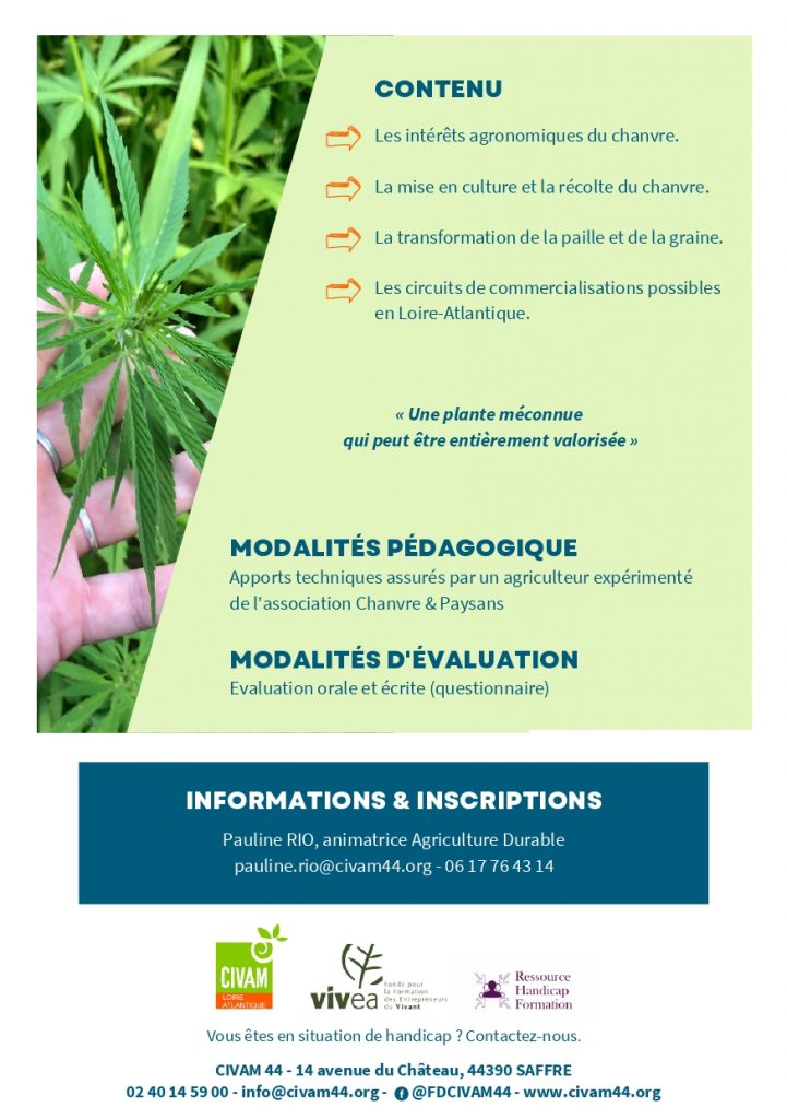Produire et valoriser du chanvre 2