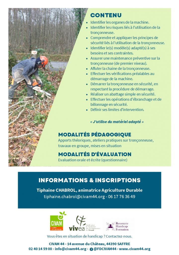 Chantier bois en sécurité - Session réservée aux femmes 2
