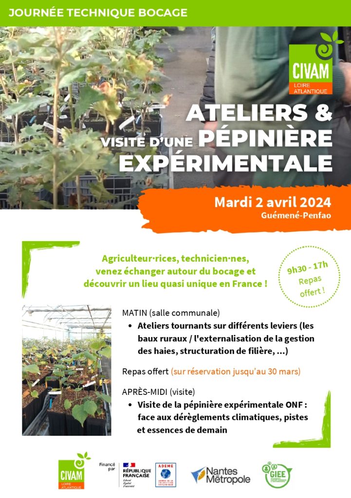 Ateliers & Visite d'une pépinière expérimentale 1