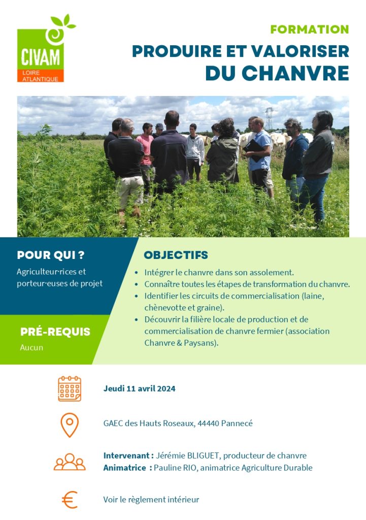 Produire et valoriser du chanvre 1