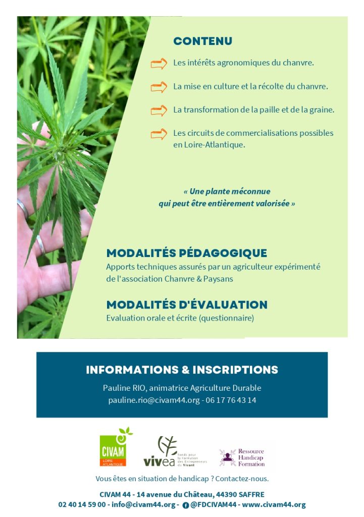 Produire et valoriser du chanvre 2
