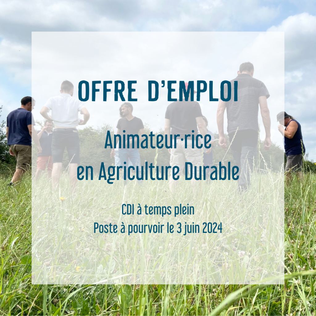 Animateur·trice en Agriculture Durable