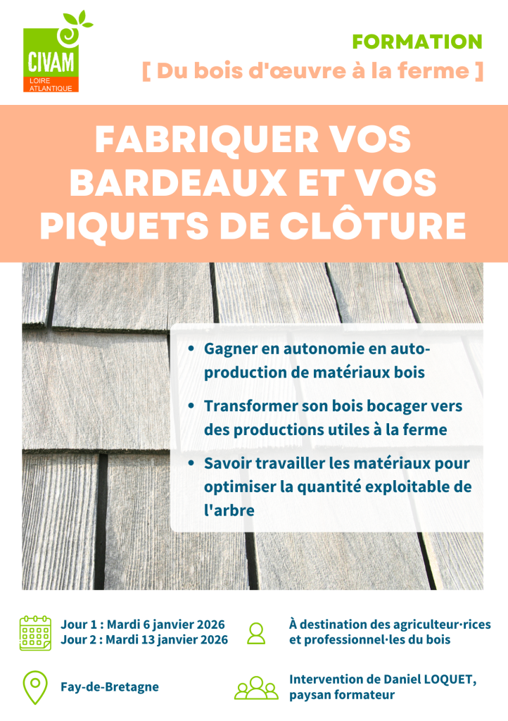 Fabriquer vos bardeaux et vos piquets de clôture 1
