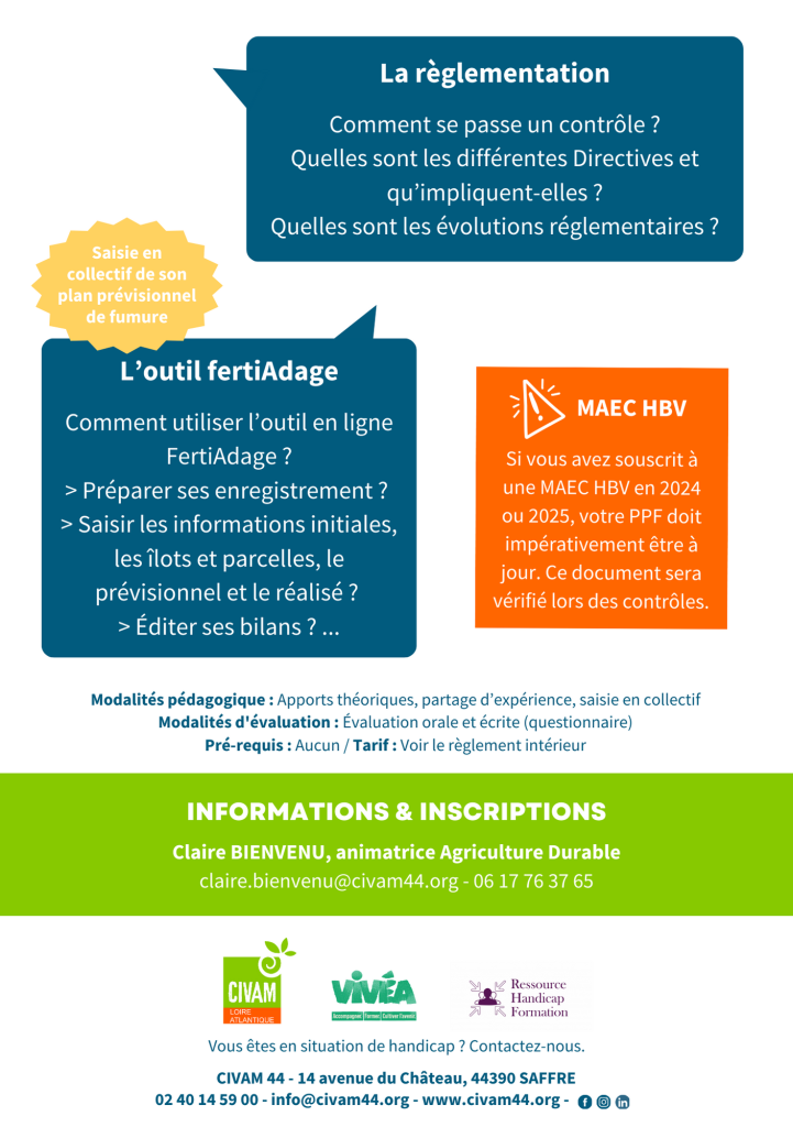 Réaliser son plan de fumure soi-même avec l'outil en ligne FertiAdage 2