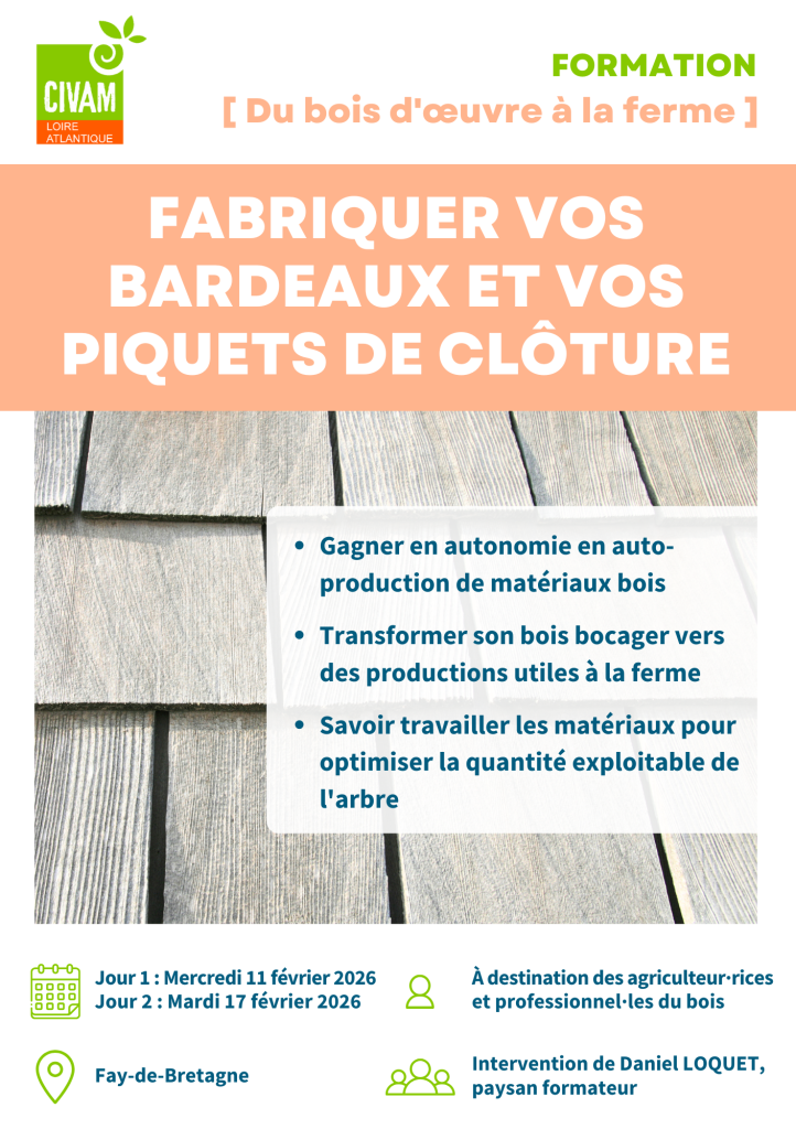 Fabriquer vos bardeaux et vos piquets de clôture 1
