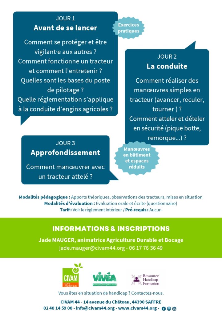 Conduite d'engins agricoles 2