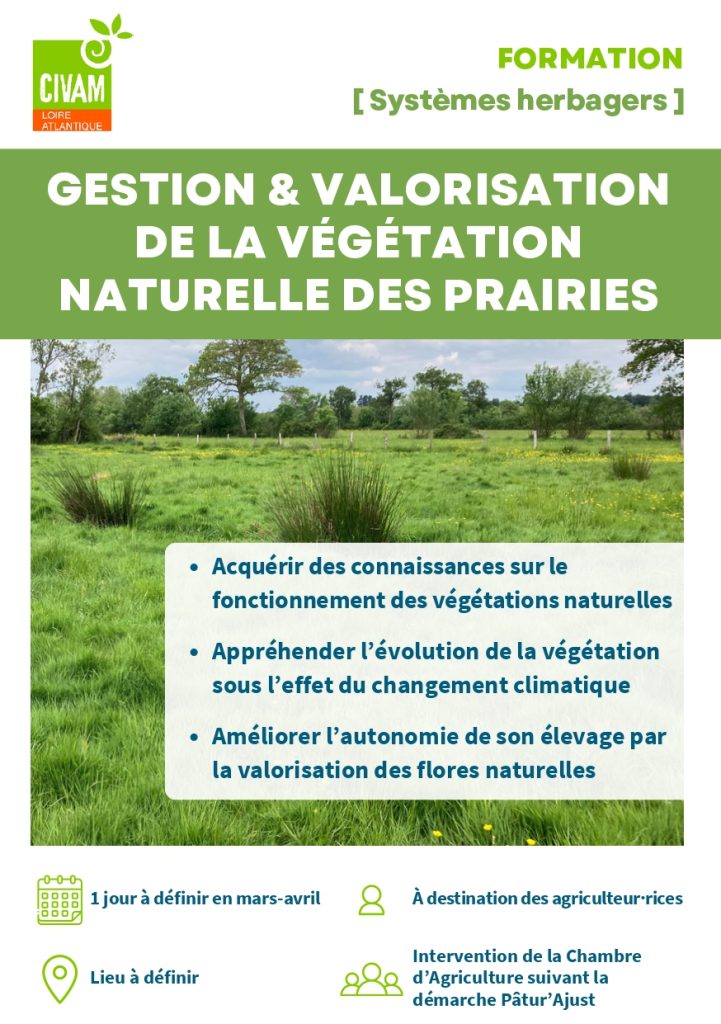 Gestion & valorisation de la végétation naturelle des prairies 1