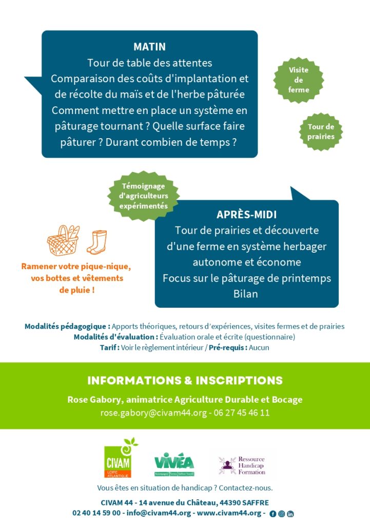 Initiation aux systèmes herbagers autonomes et économes 2