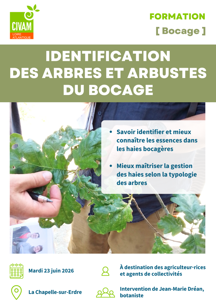 Identification des arbres et arbustes du bocage 1