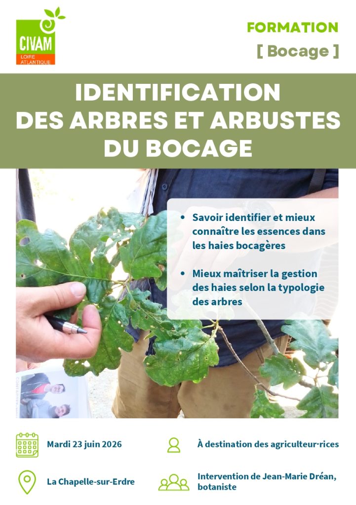 Identification des arbres et arbustes du bocage 1
