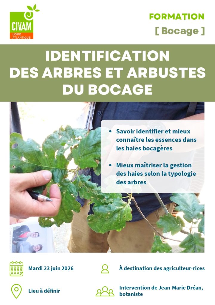 Identification des arbres et arbustes du bocage 1