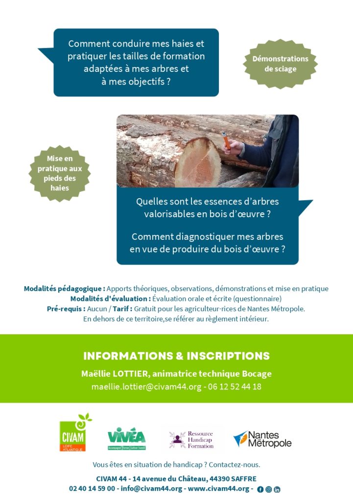 Conduire et valoriser ses haies bocagères en bois d’œuvre 2