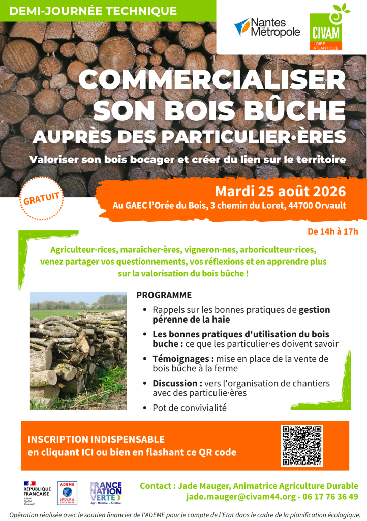 Commercialiser son bois bûche auprès des particulier·ères