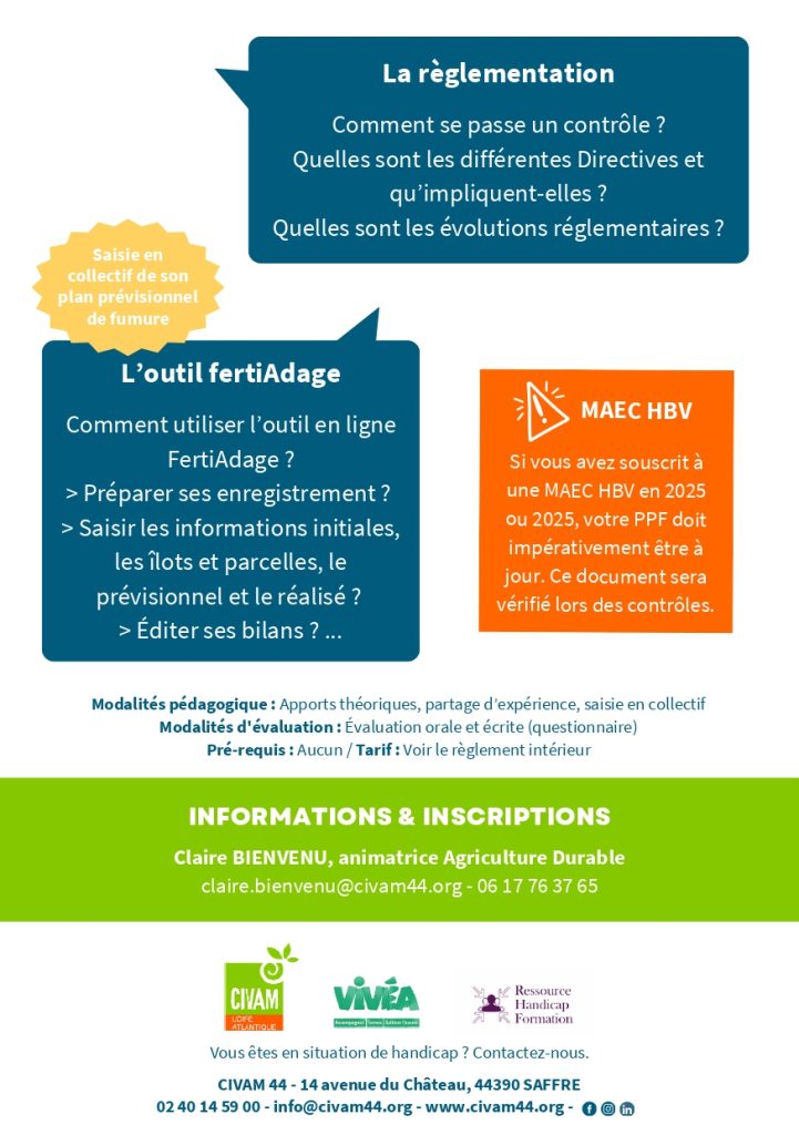 Réaliser son plan de fumure soi-même avec l'outil en ligne FertiAdage 2